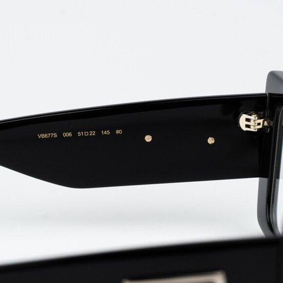 Victoria Beckham Women Eyeglasses Black Square VB677S 006 NEW AUTHENTIC - Picture 8 of 12